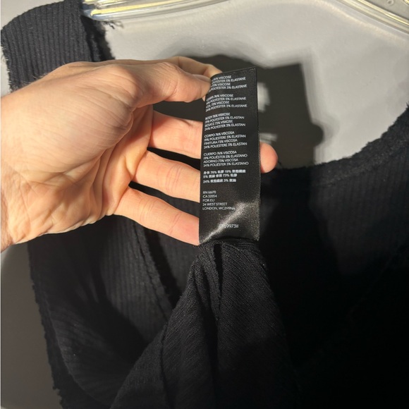 We The Free New Love Ribbed Distressed Tank Top Size Medium - Picture 6 of 6